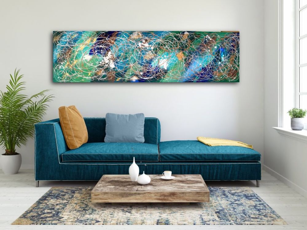 Paintings - Painting Mixed Media Mystical Dancer - JONAQUESTART