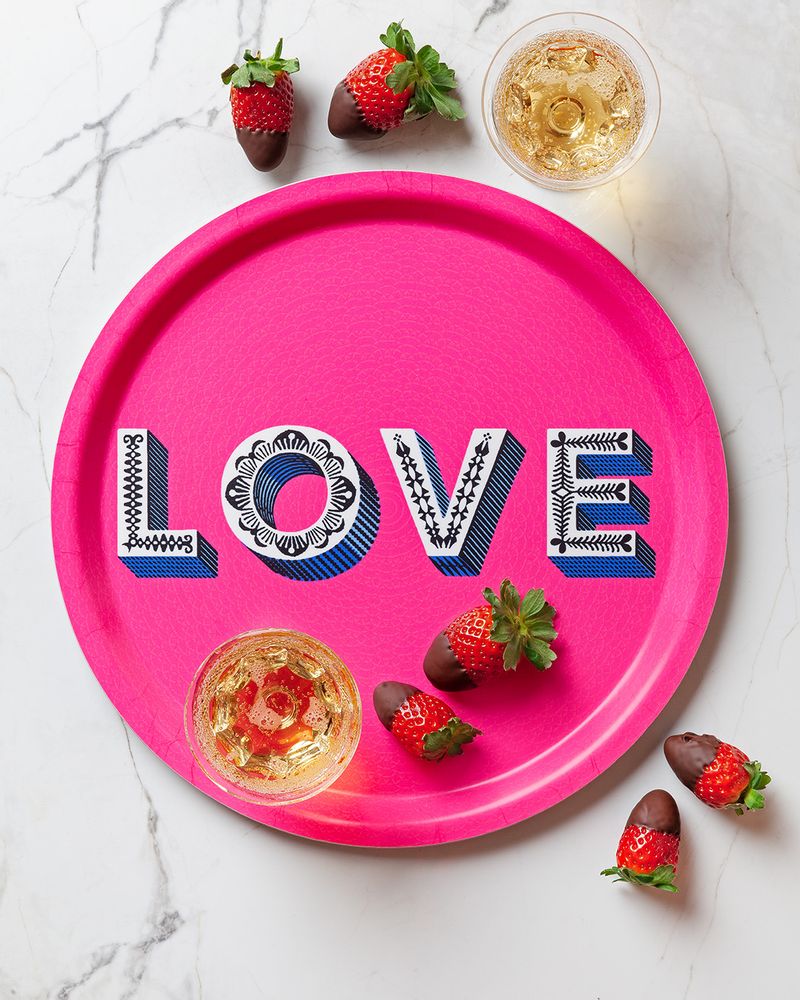 Plateaux - LOVE - Collection Word - Plateaux - Coaster - Plateau de service - JAMIDA OF SWEDEN