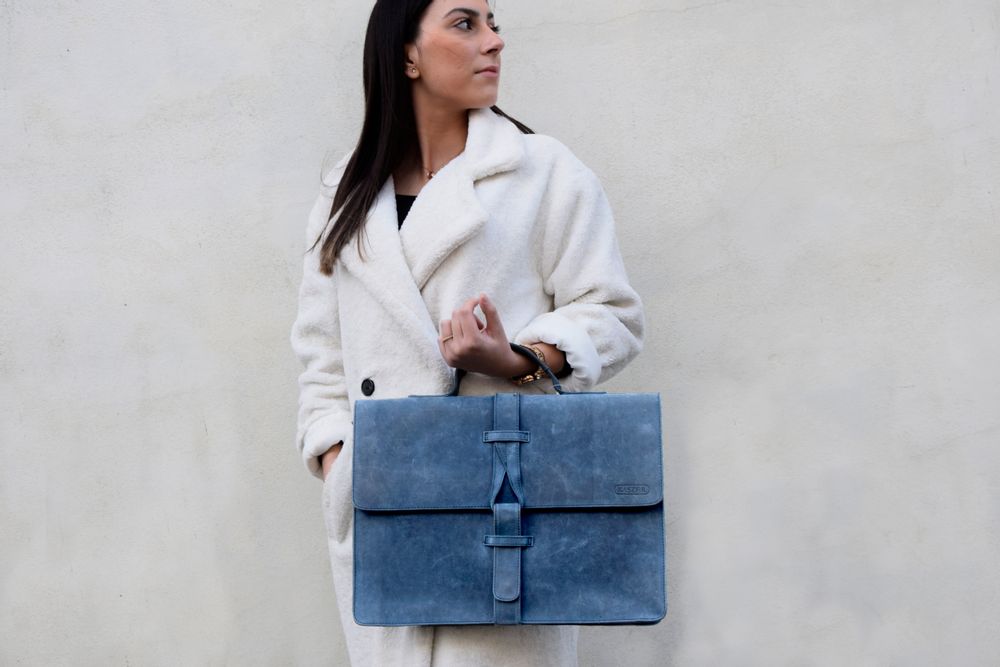 Bags and totes - Wyoming Blue Bag - KASZER