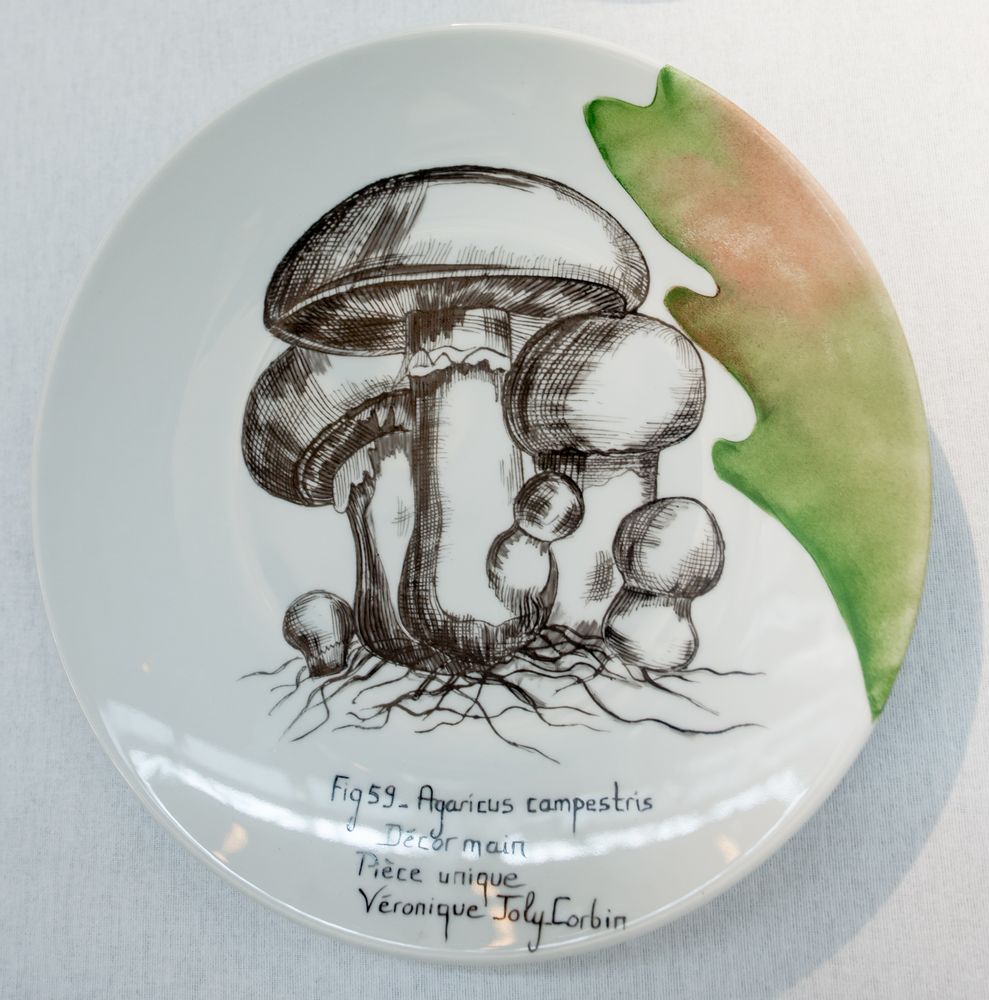 Other wall decoration - Wall installation of illustrated plates AUTUMN - VERONIQUE JOLY-CORBIN