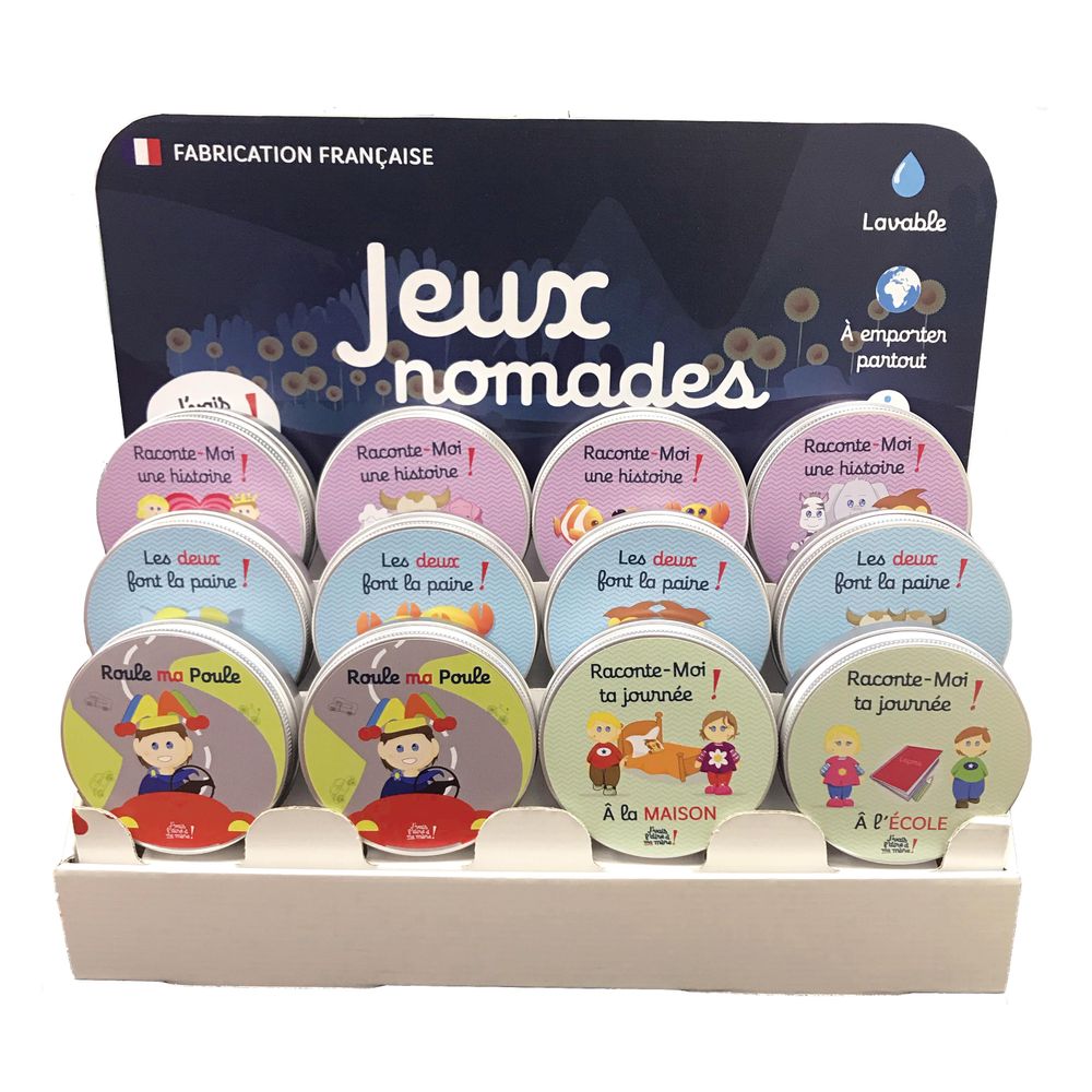Children's games - 24 recreational nomad games to share with the family, made in France - J'VAIS L'DIRE À MA MÈRE !