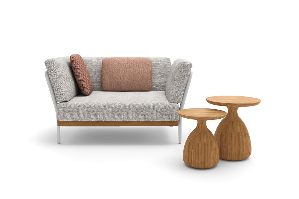 Coffee tables - Outdoor side table Tsuki diameter 40 - MANUTTI