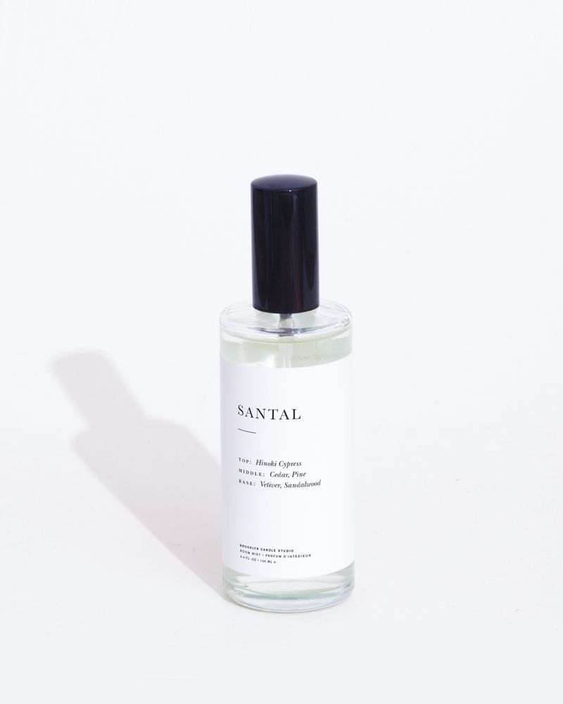 Home fragrances - Santal Room Mist - BROOKLYN CANDLE STUDIO
