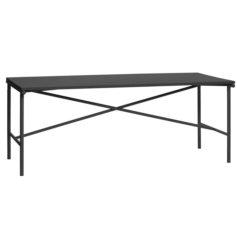 Lawn tables - Table, metal, black - HÜBSCH