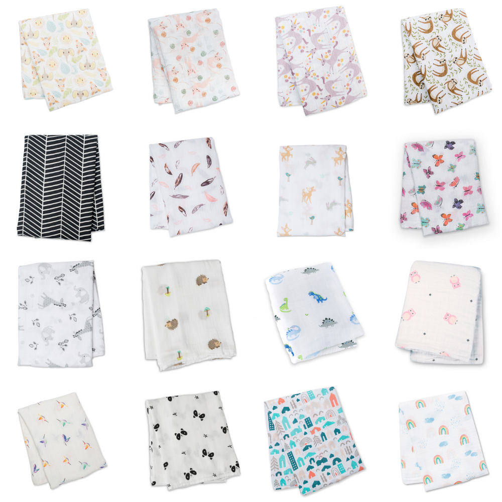 Accessoires pour puériculture - Lange en bambou OU coton - LULUJO - LULUJO