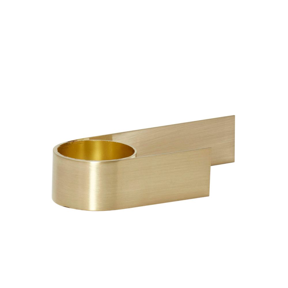 Lampes de table - Bougie chauffe-plat, métal, laiton - HÜBSCH