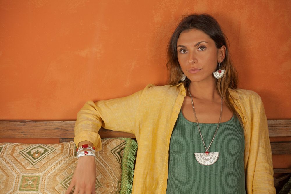 Bijoux - Medaillon KAMELIA - NAHUA