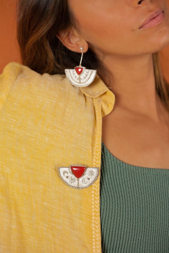 Bijoux - Broche KALIPSO - NAHUA