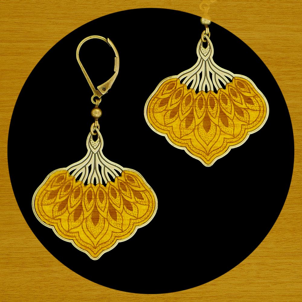 Bijoux - Digitale : colliers et boucles. - AMELIE BLAISE