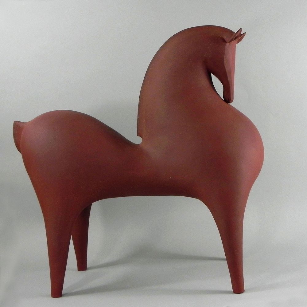 Sculptures, statuettes and miniatures - Horse sculpture - ATHENA JAHANTIGH