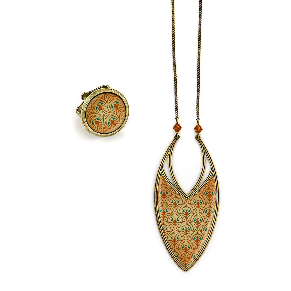 Bijoux - Oiseau de Junon : boucles, bracelets, colliers, bagues et broche. - AMELIE BLAISE