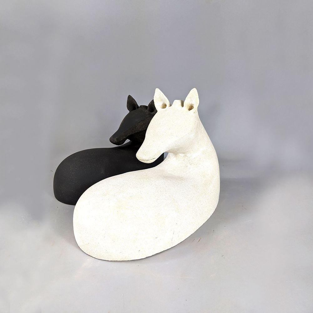 Sculptures, statuettes and miniatures - Horse Wall Sculpture - Head - ATHENA JAHANTIGH