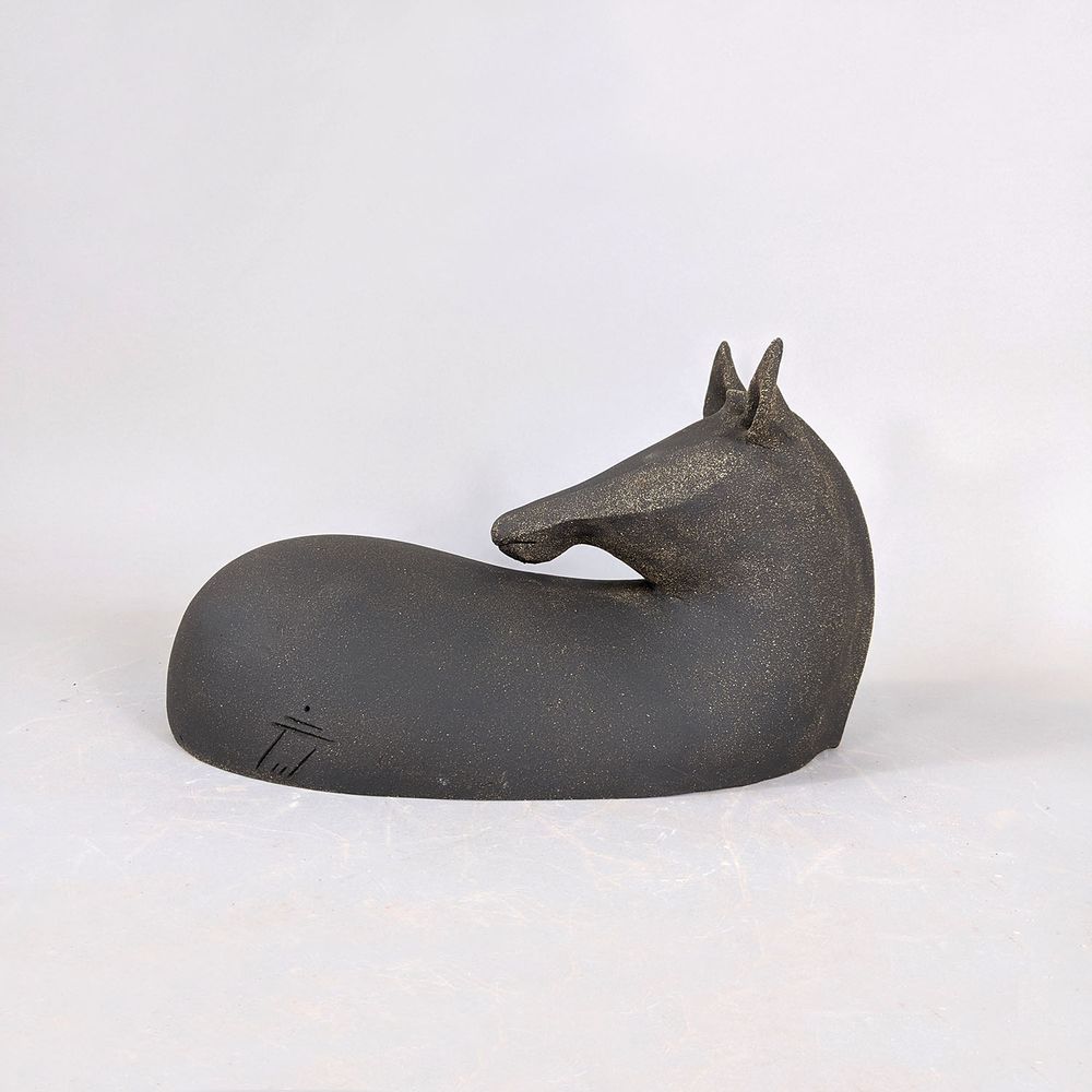 Sculptures, statuettes and miniatures - Horse Wall Sculpture - Head - ATHENA JAHANTIGH