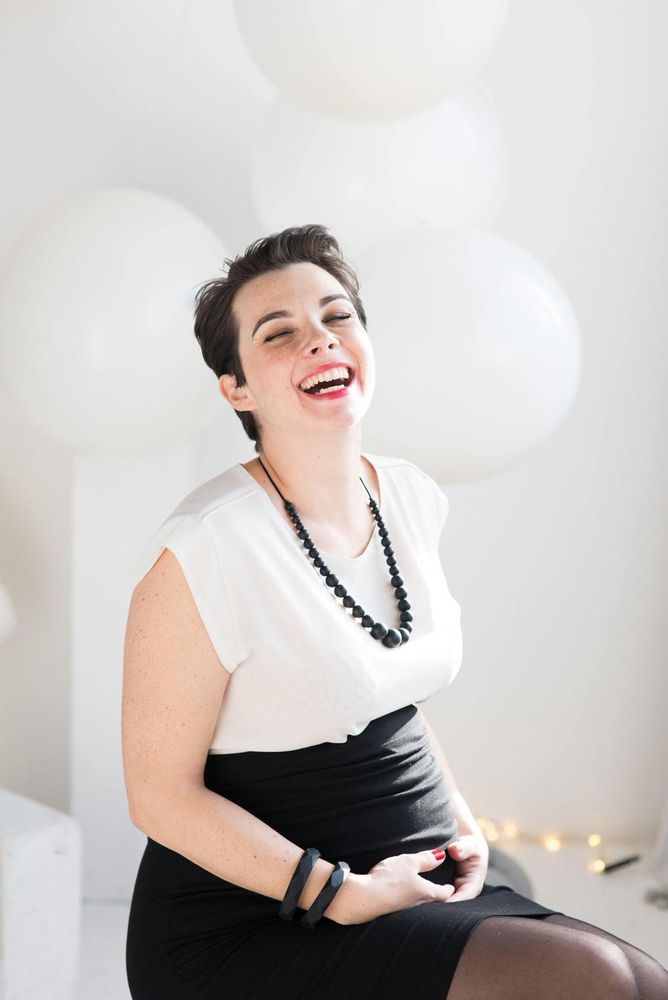 Jewelry - Colomba Rond | Carrier, Nursing and Teething Necklace - MINTYWENDY