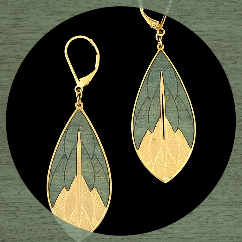 Jewelry - "Physalis" : necklaces and earrings - AMELIE BLAISE