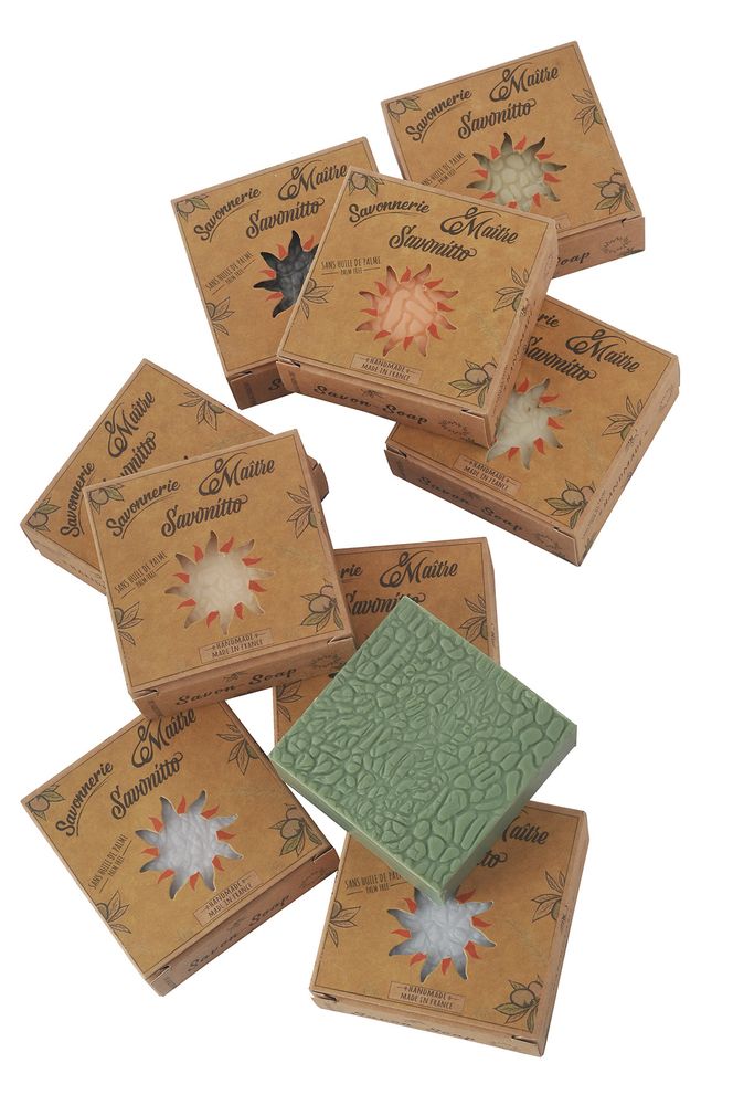Soaps - vegetable soap “sun cases” with noble oils - MAÎTRE SAVONITTO
