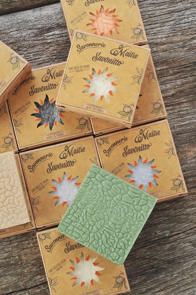 Soaps - vegetable soap “sun cases” with noble oils - MAÎTRE SAVONITTO