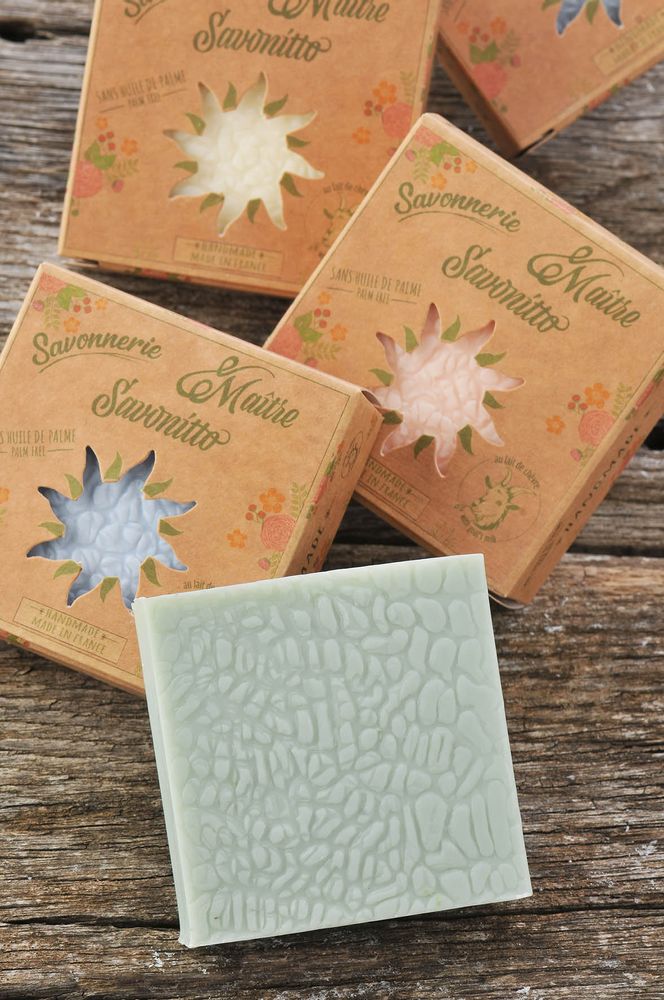 Soaps - vegetable soap “sun cases” with noble oils - MAÎTRE SAVONITTO