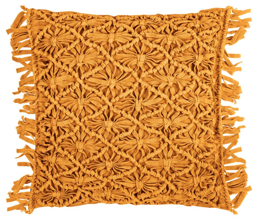 Fabric cushions - Fringe - Cushion cover with fringes - pillow case - MAGMA HEIMTEX