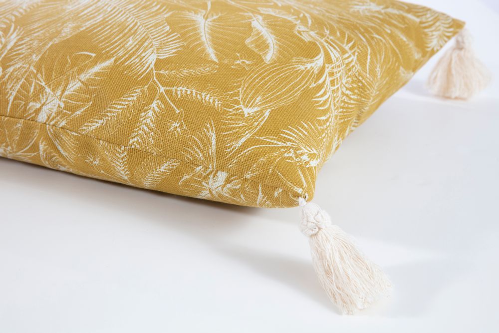 Coussins textile - Jane - Housse de coussin avec pompons - taie d'oreiller - MAGMA HEIMTEX