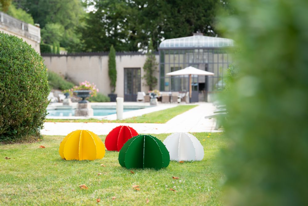 Objets de décoration - CACTUS BOULE JAUNE - LP DESIGN