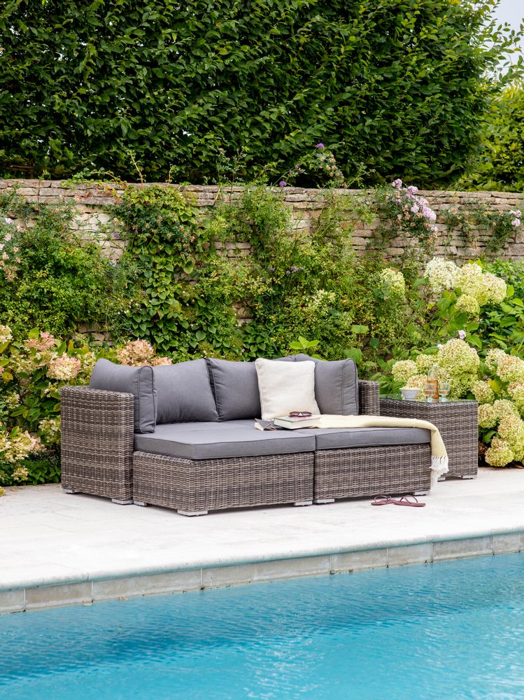 Canapés de jardin - Selborne Ensemble de chaises longues double - GARDEN TRADING