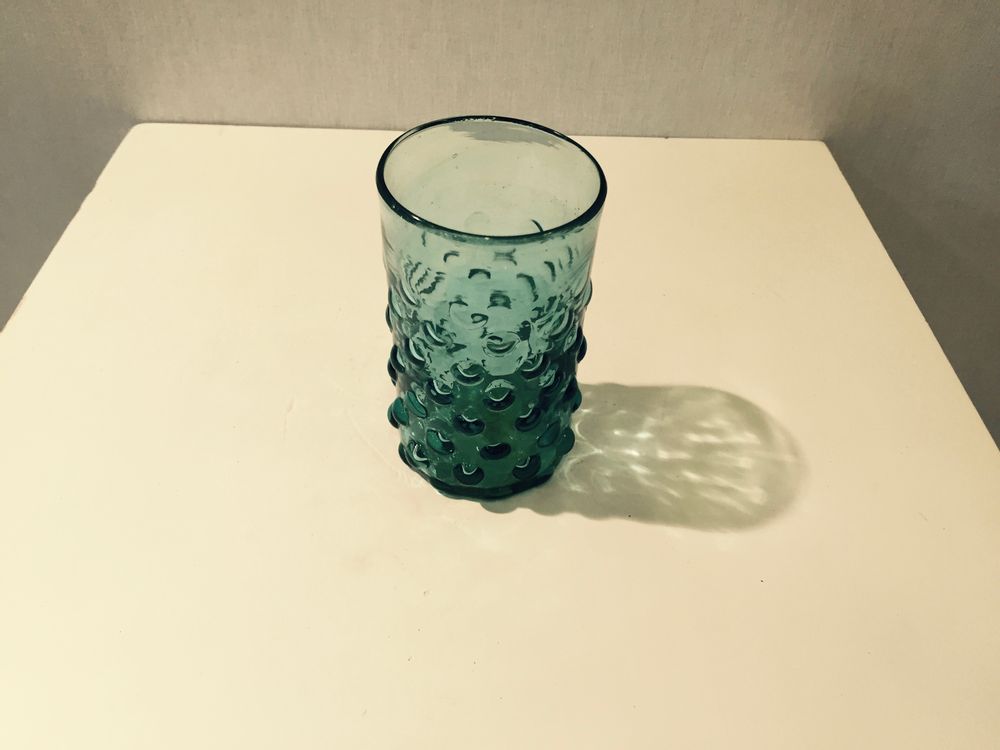 Glass - 1920s Glass - Bumpy Straight glass - SALAHEDDIN GLASSWARE