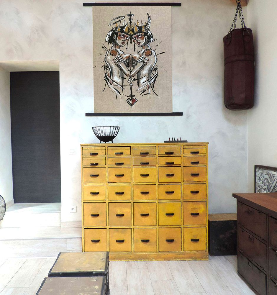 Tableaux - TABLEAU- LE COMBAT INTÉRIEUR - OKTOKOST