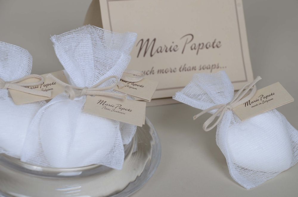 Savons - Petit coeur 38g - arôme de thé - MARIE PAPOTE