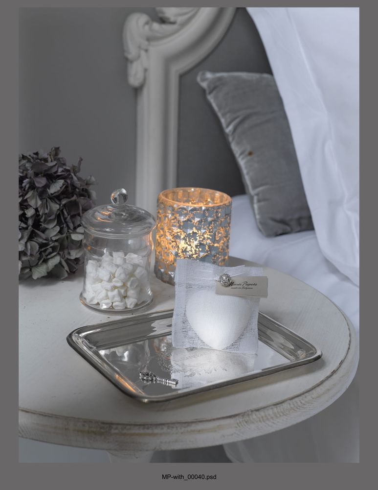 Savons - Petit coeur 38g - arôme de thé - MARIE PAPOTE