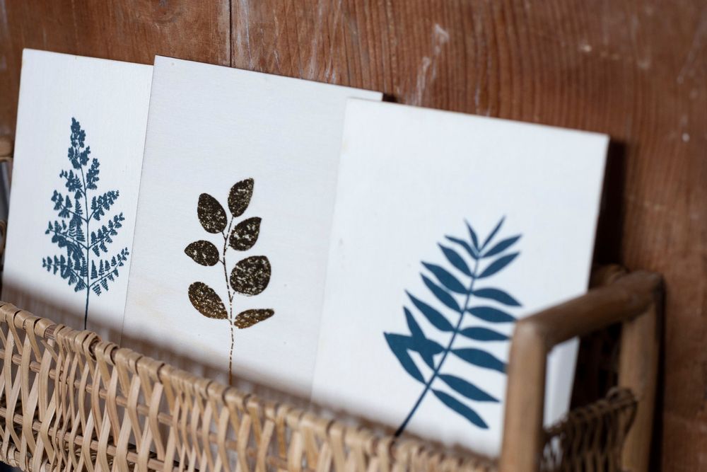 Stationery - Stationery - wooden card - POUSSIÈRE DES RUES