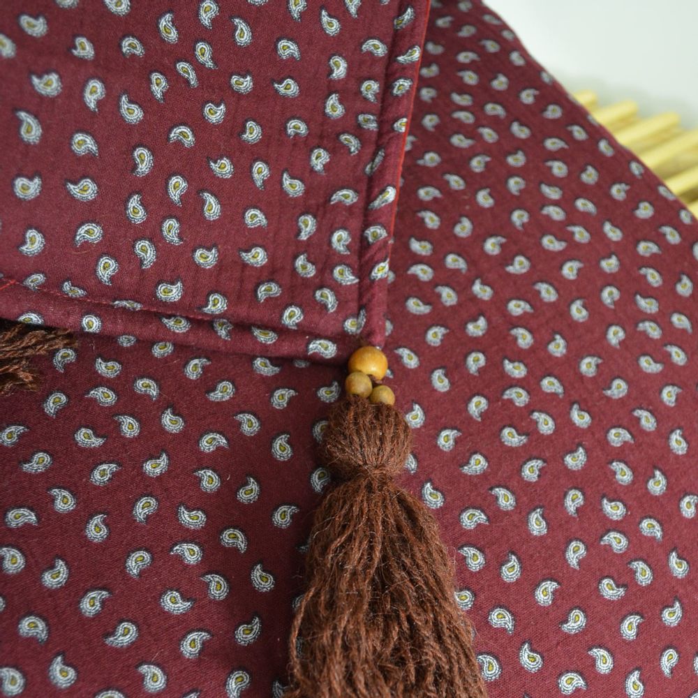 Plaids - Couverture réversible en velours et gaze de coton - MAISON VELVETY
