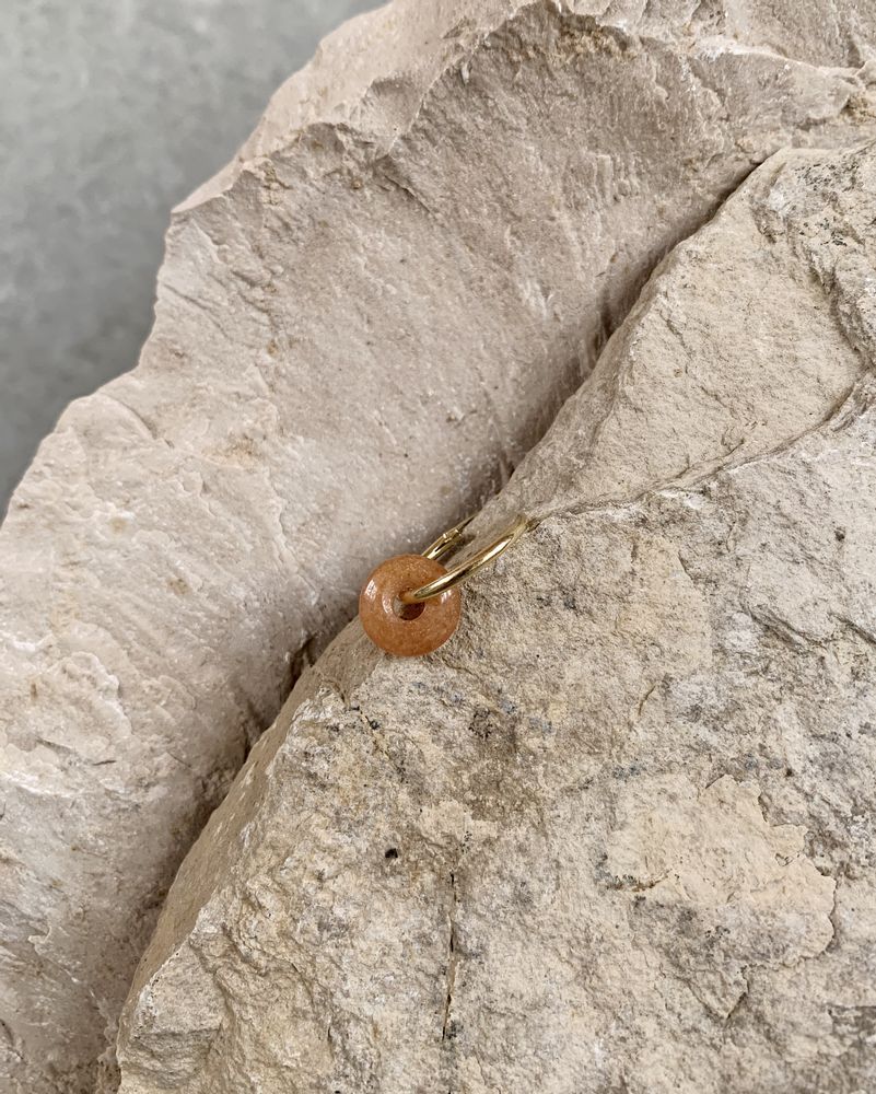 Jewelry - Single earring stone donut - ESSYELLO
