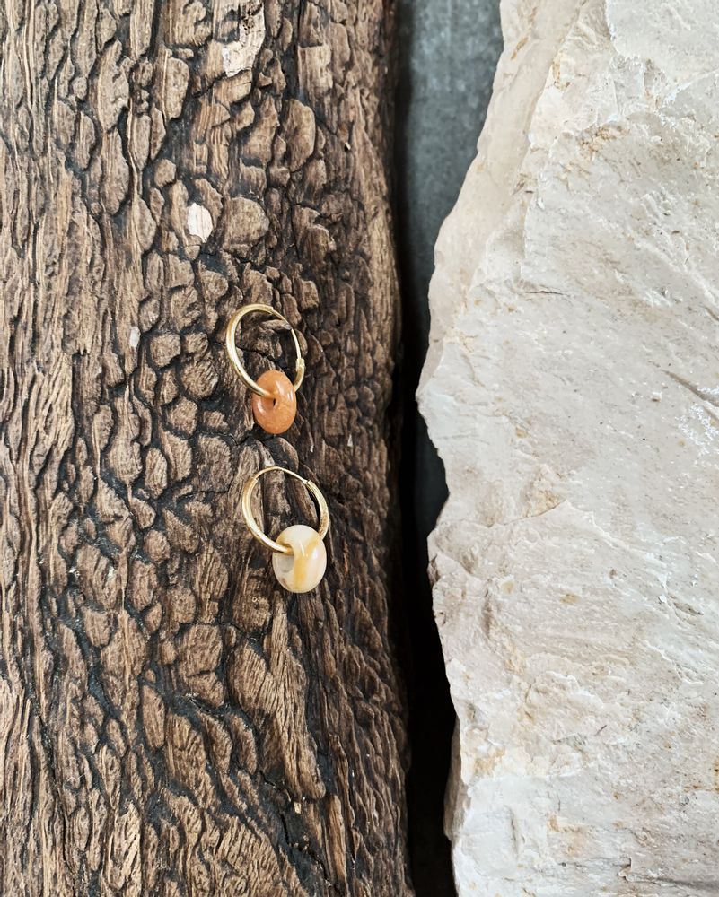 Jewelry - Single earring stone donut - ESSYELLO