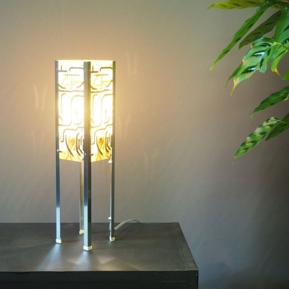 Table lamps - Quadripes Lamp Yellow - AVLUMEN