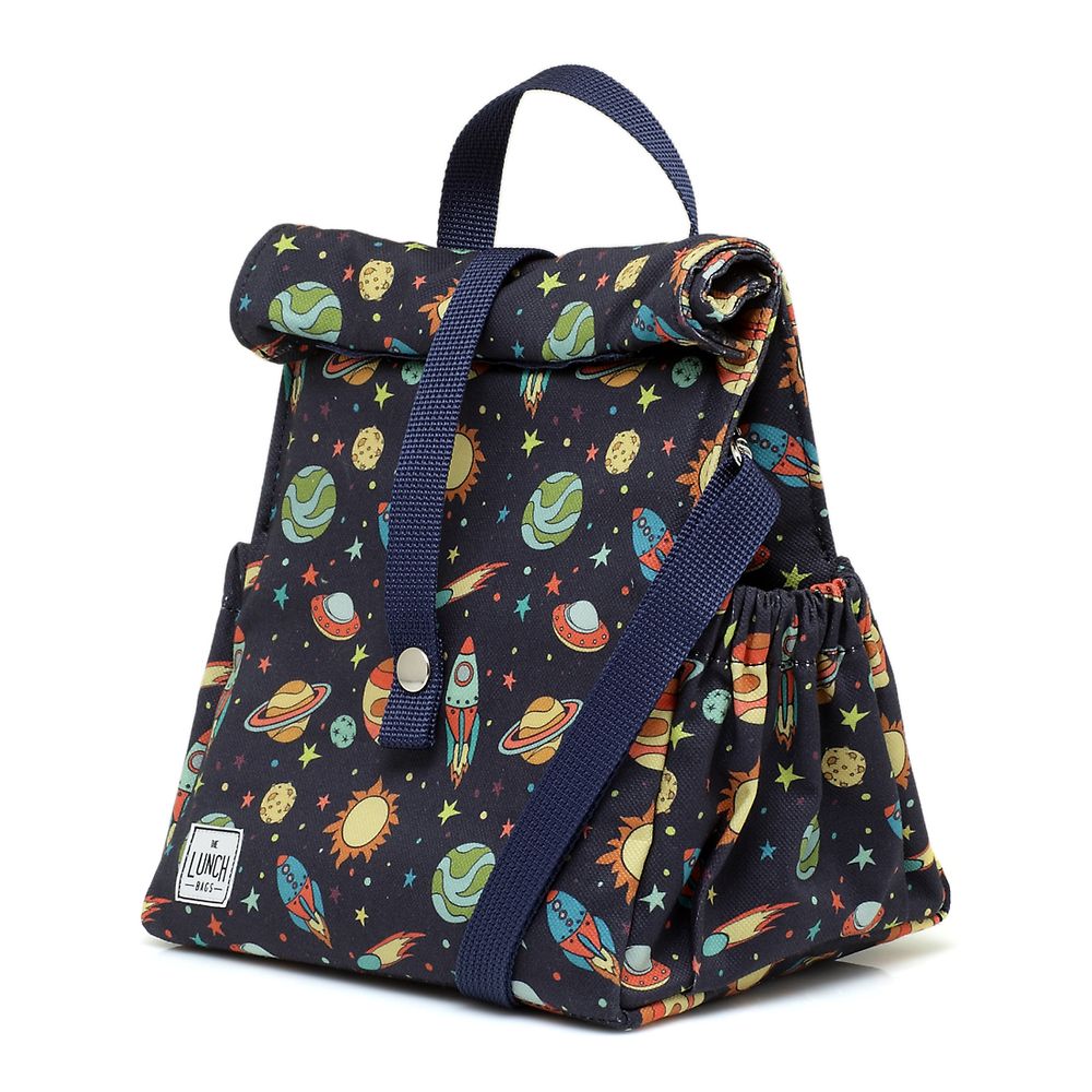 Gifts - Lunchbag Space with Blue Strap The Original Lunchbag - THE LUNCHBAGS