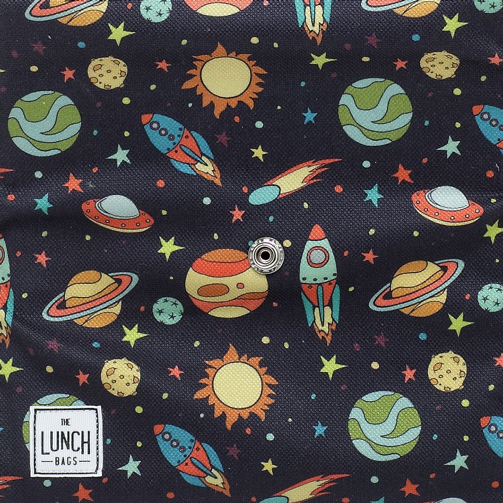 Gifts - Lunchbag Space with Blue Strap The Original Lunchbag - THE LUNCHBAGS