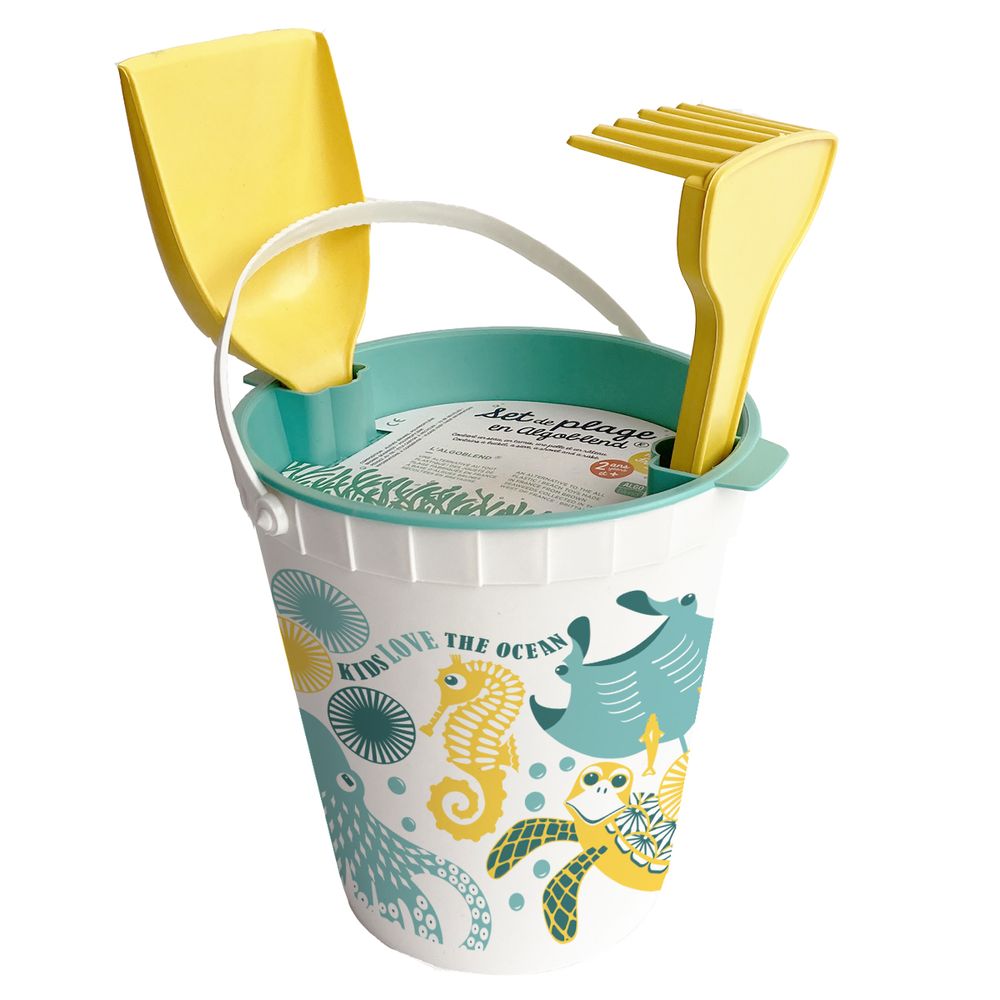Jouets enfants - Set de plage Océan en Algoblend - fabriqué en France. - COQ EN PATE