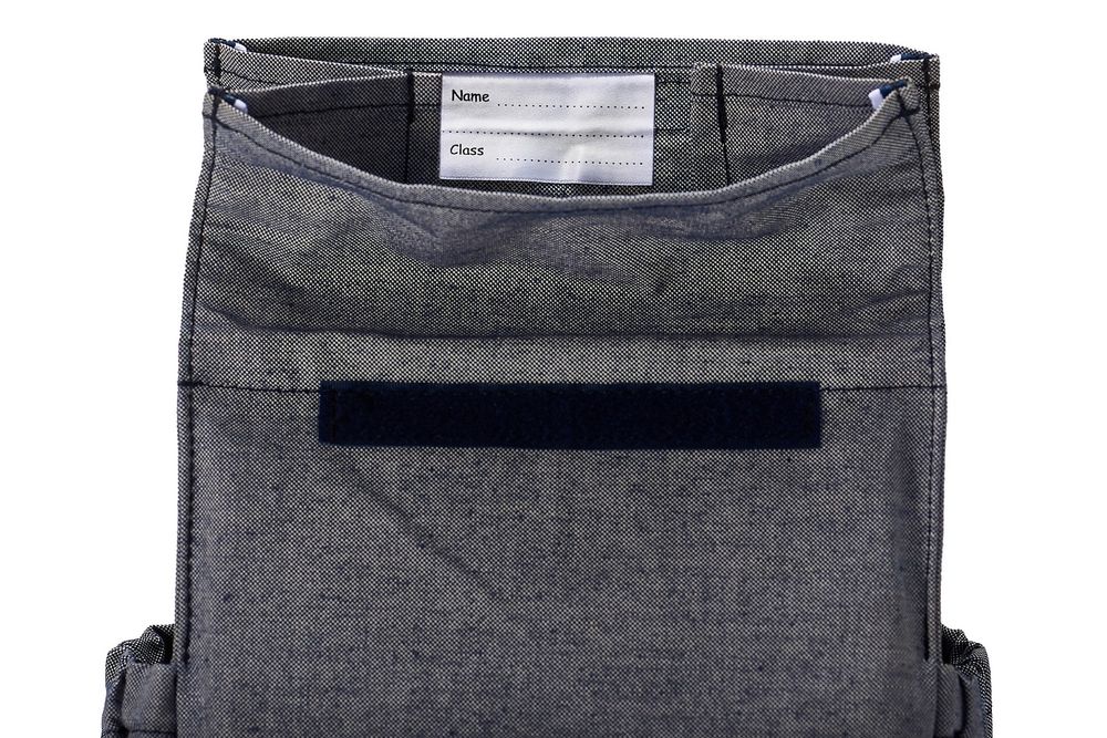 Gifts - Lunchbag Blue Jean with MultiColor Strap - THE LUNCHBAGS