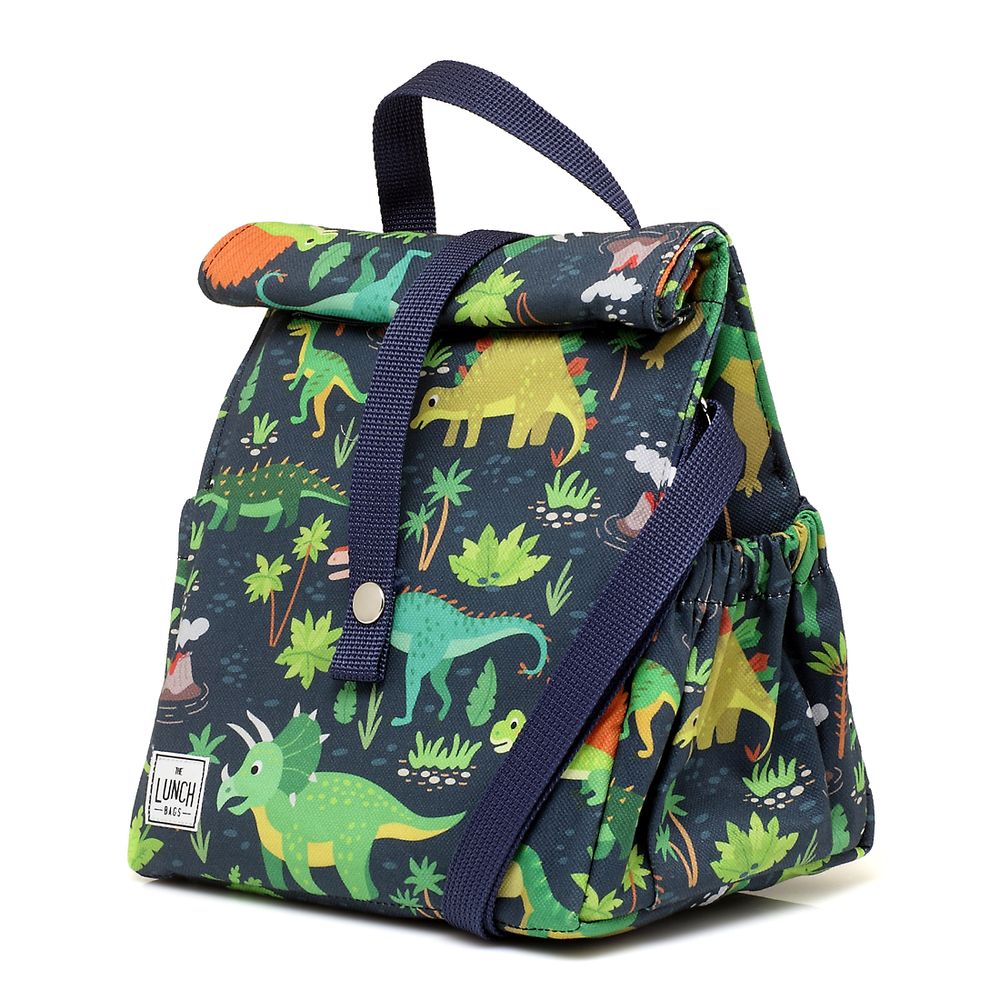 Gifts - Lunchbag Dinos with Blue Strap - THE LUNCHBAGS