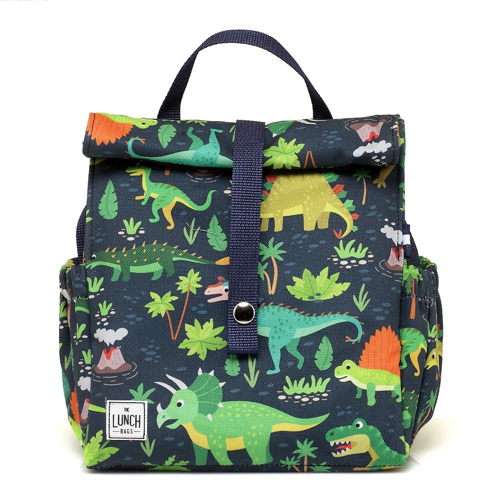 Gifts - Lunchbag Dinos with Blue Strap - THE LUNCHBAGS