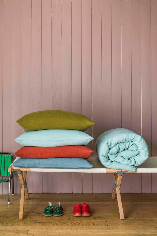 Linge de lit - Linge de lit en chanvre - LA CERISE SUR LE GÂTEAU