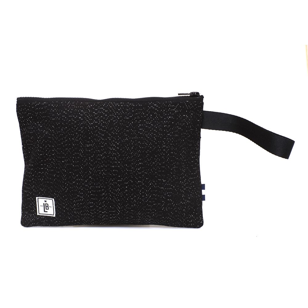 Pochettes - Galaxy avec sangle noire Pencil Case Pouch Clutch - THE LUNCHBAGS