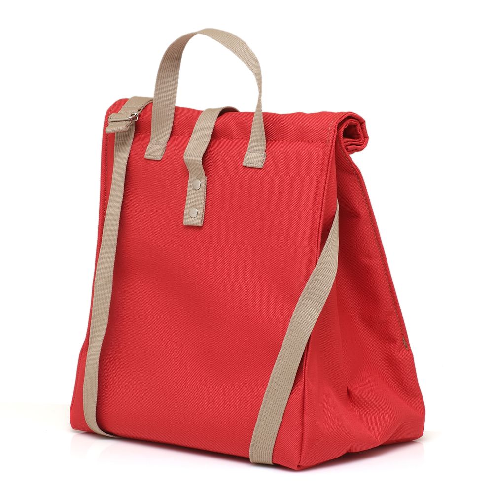 Gifts - Red Plus with Beige Strap The Original Plus Lunchbag - THE LUNCHBAGS