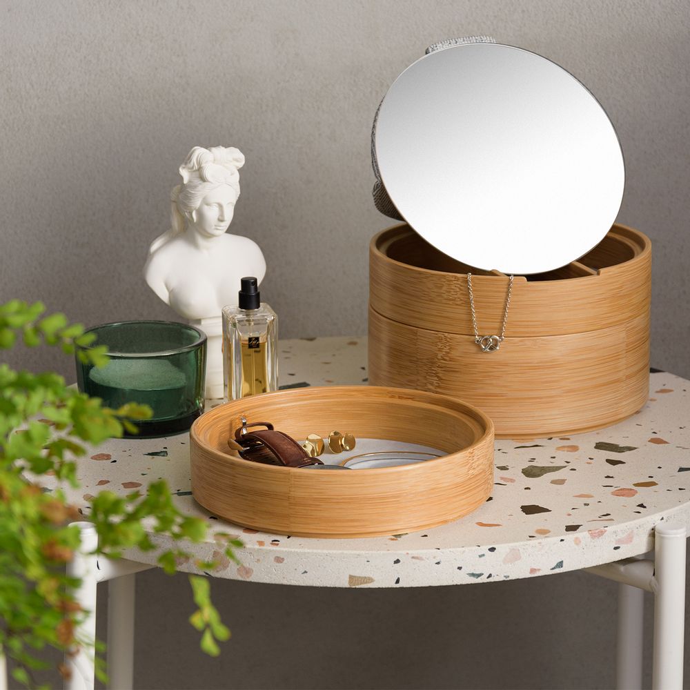 Coffrets et boîtes - JULI Boîte à bijoux avec miroir - GUDEE