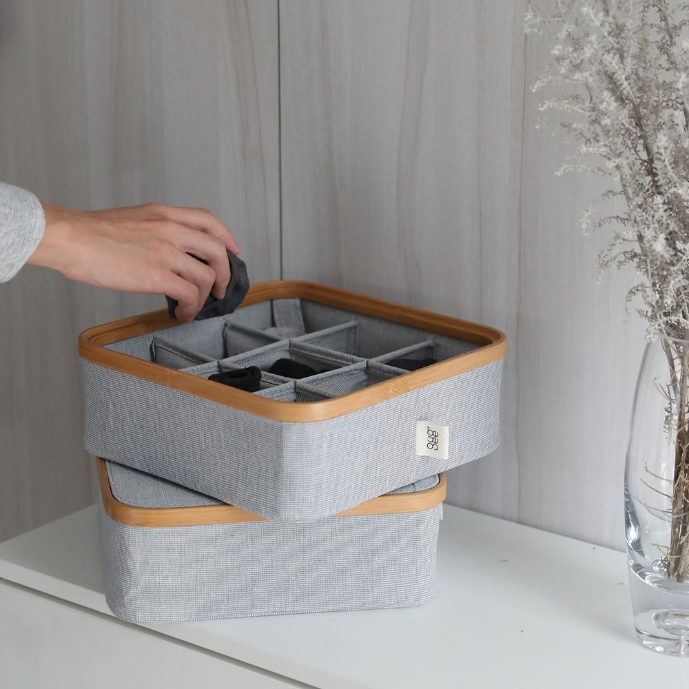 Storage boxes - KIM Storage box with lid - GUDEE