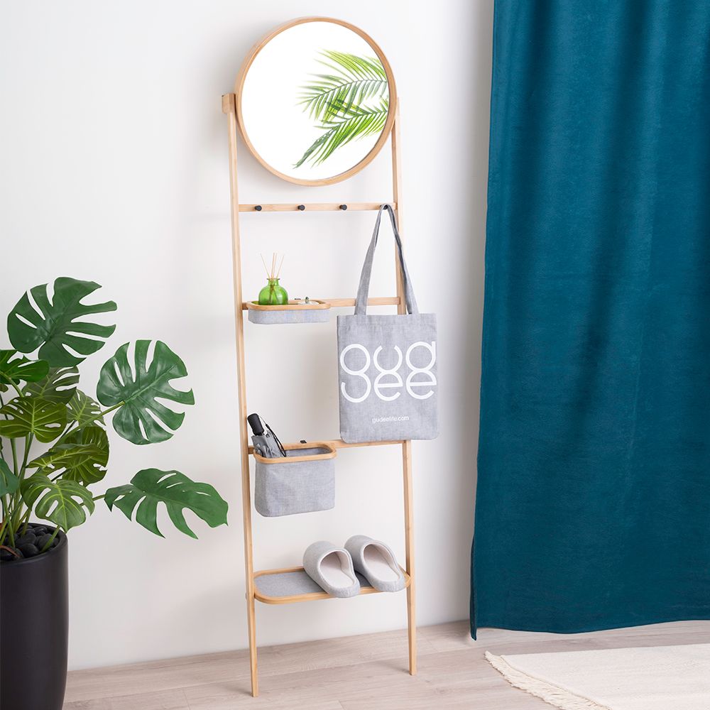 Etagères - GROTA Support de rangement avec miroir - GUDEE