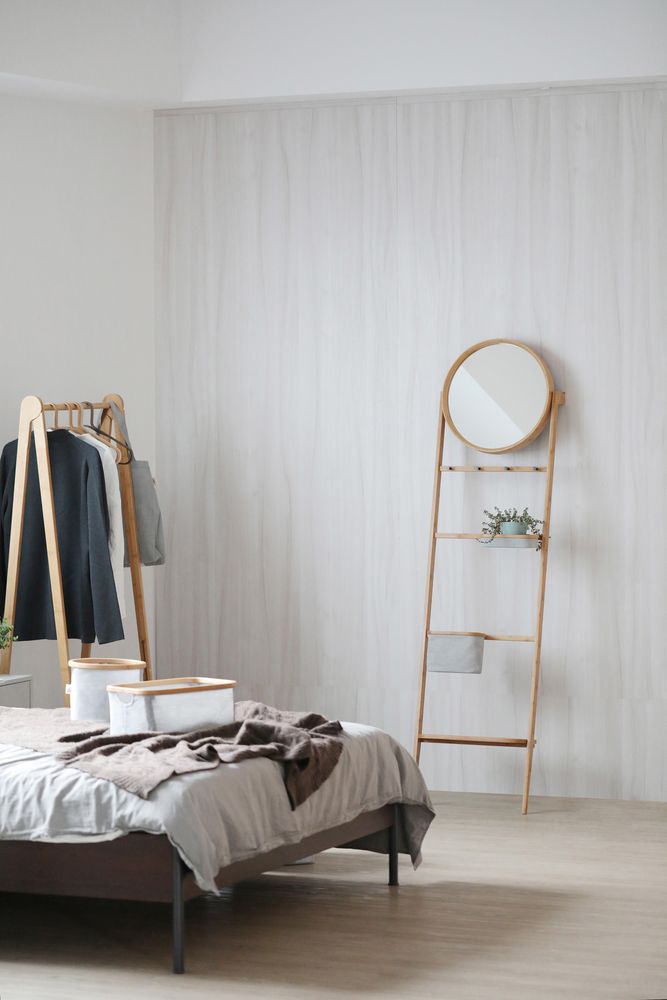 Etagères - GROTA Support de rangement avec miroir - GUDEE
