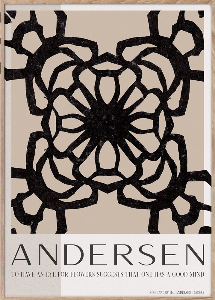 Affiches - H.C. Andersen Poster - Leafs & Grapes - CHICURA COPENHAGEN