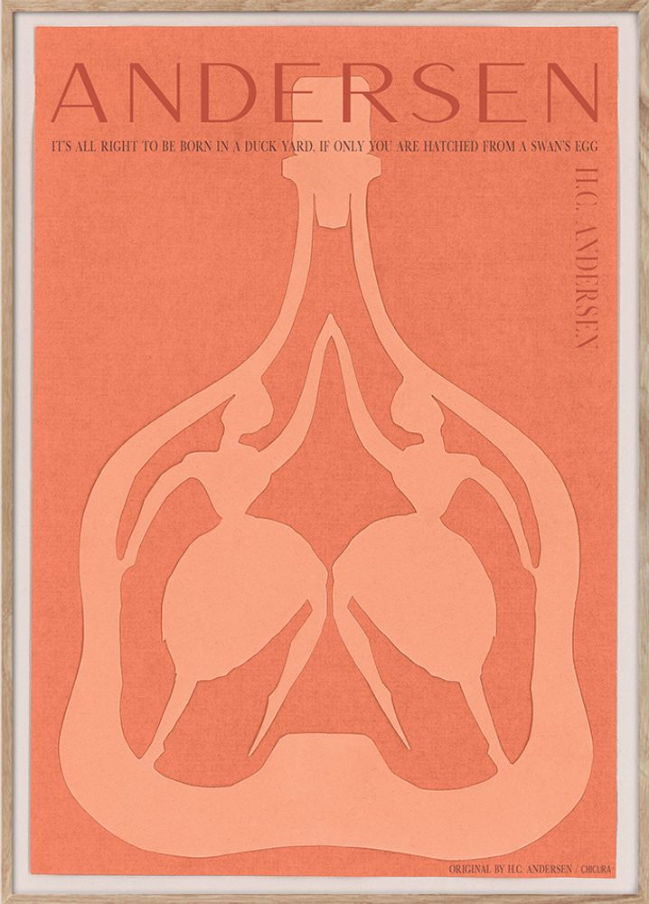 Affiches - H.C. Andersen Poster - Leafs & Grapes - CHICURA COPENHAGEN